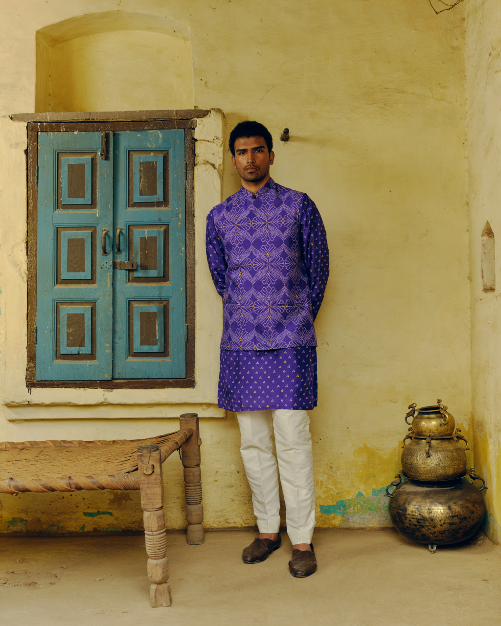 Kurta Set with Long Bandi
